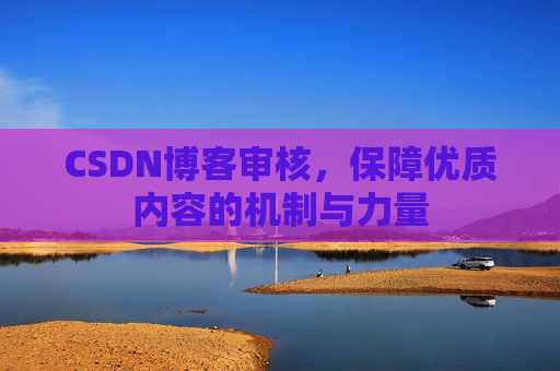 CSDN博客审核，保障优质内容的机制与力量